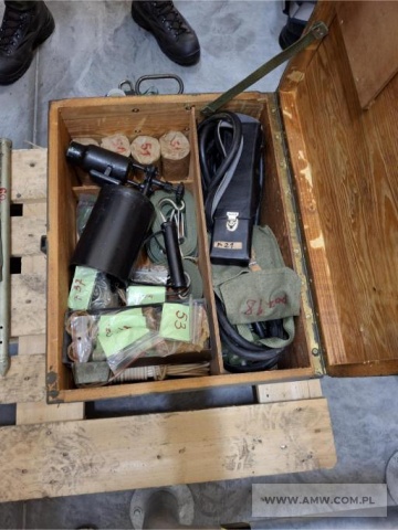 Urządzenie destylacyjno-sterylizujące UD-2 na p-pie 1-os. (ład. 1 500 kg, z częściowym wyposażeniem) z zespołem spalinowo -elektrycznym PAB 4/300 (4 kW, 230/400 V, 50 Hz) 